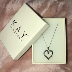 Diamond Heart Necklace from Kay Jewelers ♥️